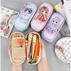 Large Capacity Multi-functional Pencil Case: Multi-layer Cute Korean Style for Elementary Students