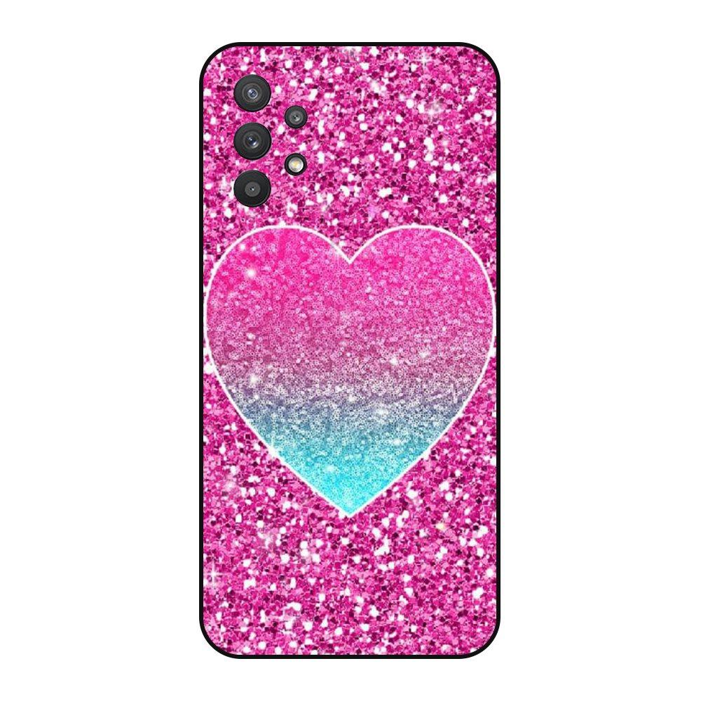 

Блестящие сердечки очаровательный Samsung Galaxy A32 5G мягкий чехол для мобильного телефона чехлы для мобильных телефонов чехол для Samsung A32 4G 6.4 ForSamsungA32 4G 6.4