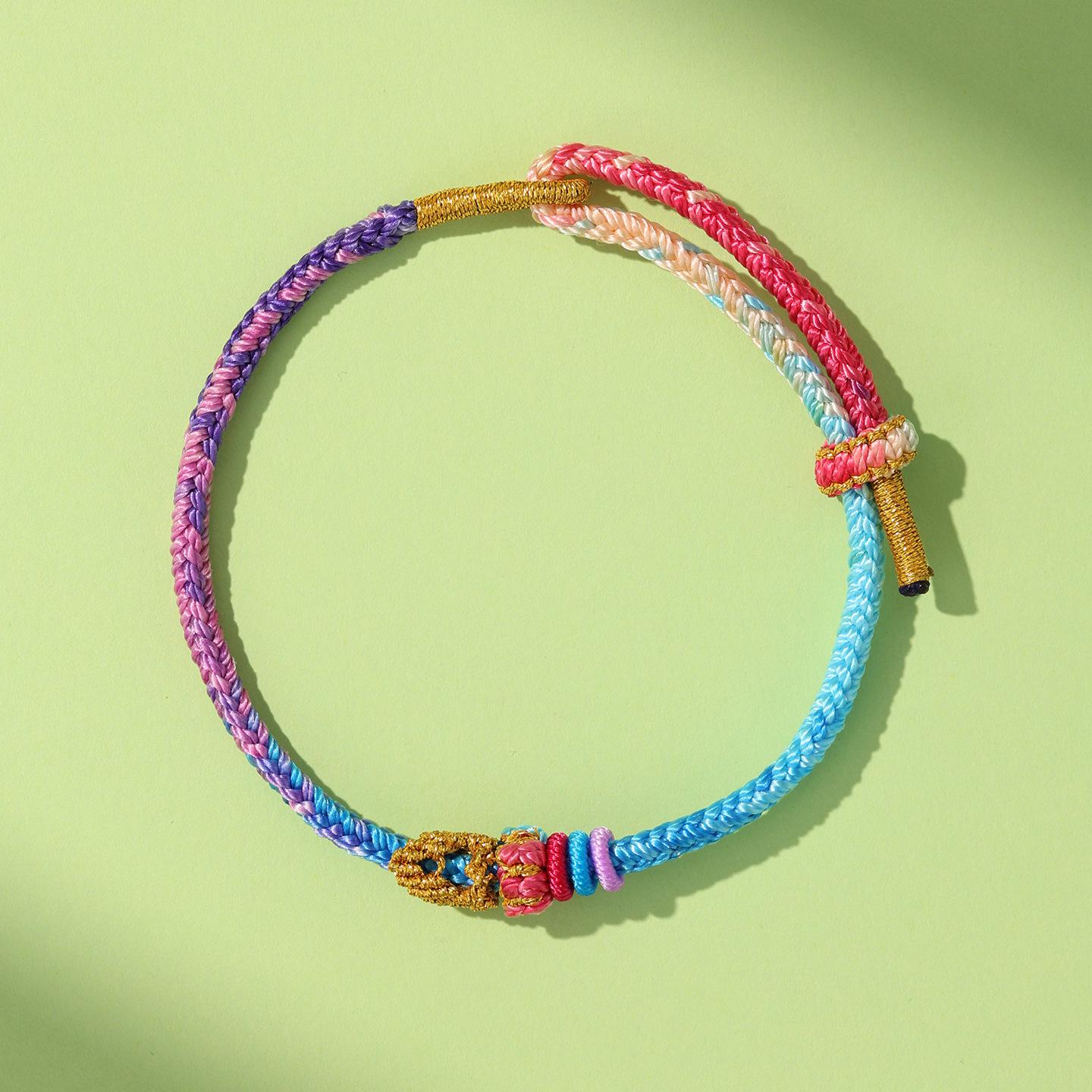 Ashore Luck Charm: Wenchang Knot Bracelet for Success in Exams and Achieving Goals