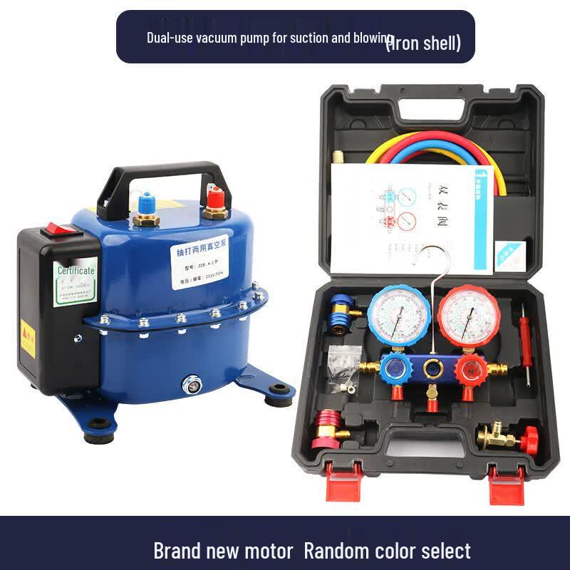 Moli Car AC Repair Dual-use Vacuum Pump Kit