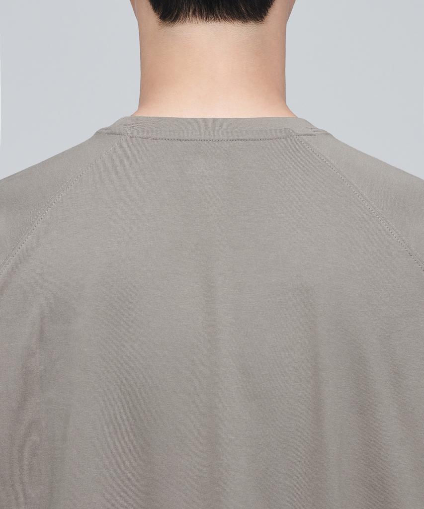 Musinsa Standard Extra Oversized Raglan T-Shirt [Dusty Beige]