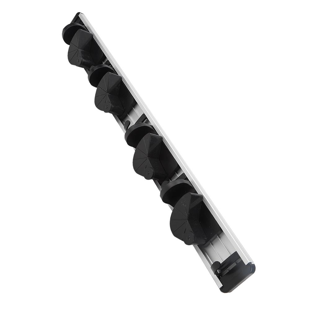 Wandmontierter Mopp Besen Halter Organizer Aufbewahrung Hängehaken für Küche Badezimmer Schrank Büro