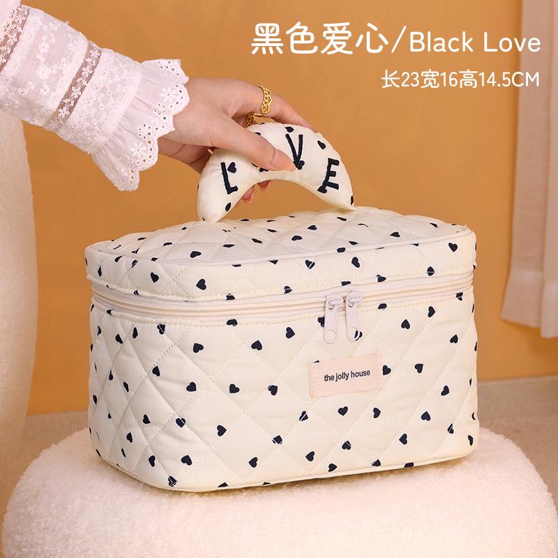 New Sweetheart Makeup Bag Handheld Large Capacity Multi Functional High End Travel Toilet Storage