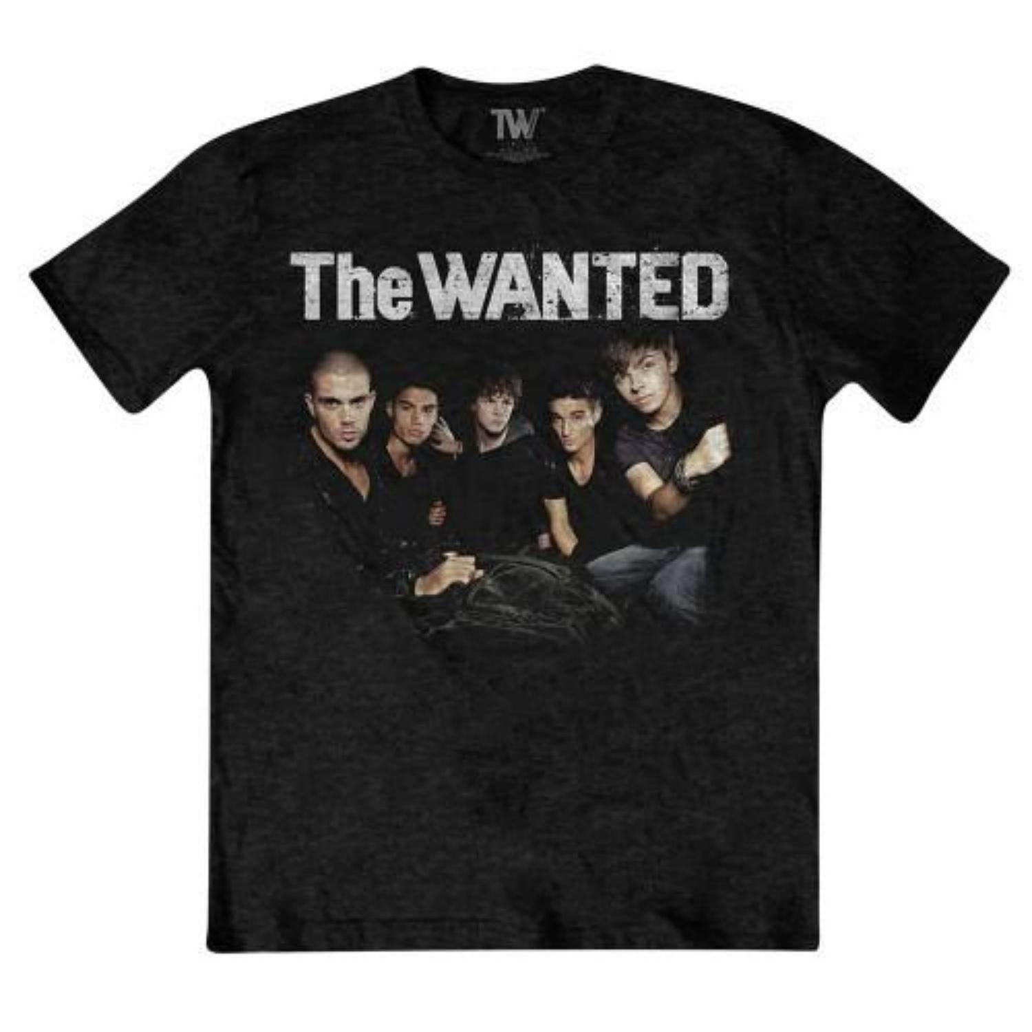 The Wanted Unisex Adult Retro T-Shirt S чёрный