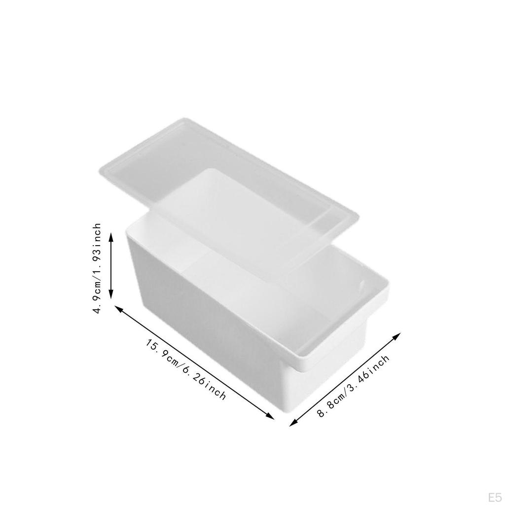 Butter Dish with Lid Box Container Keeper for Biscuits Seasonings