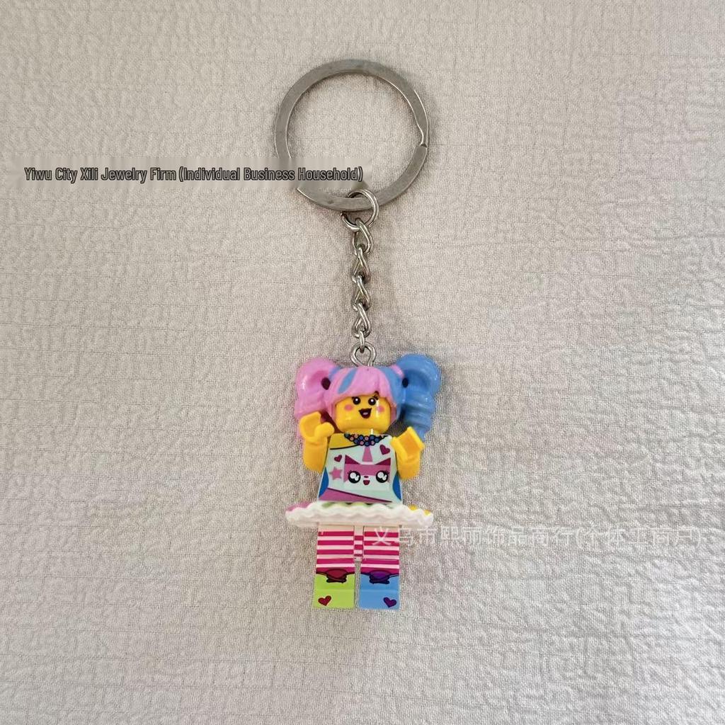 Klíčenka s přívěskem - Batman & Králík Bugs Bunny - Ozdoba na tašku pro páry