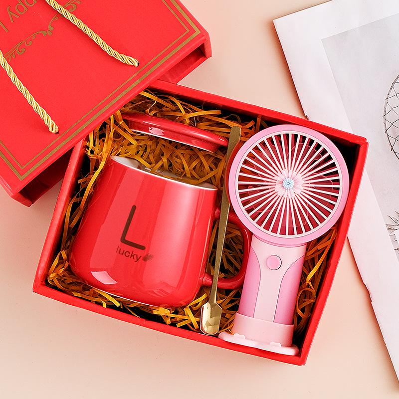 Temperature-Regulating Ceramic Coffee Cup Gift Set for Customers & Employees