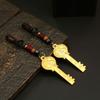 Brass Year of The Dragon Lucky Key Chain 12 Zodiac Chinese Zodiac Car Key Ring  Kids Toy