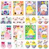 8 Easter Egg Face Change Set Stickers Cartoon Cute Children's Baby Puzzle Diy Early Education Puzzle Stickers