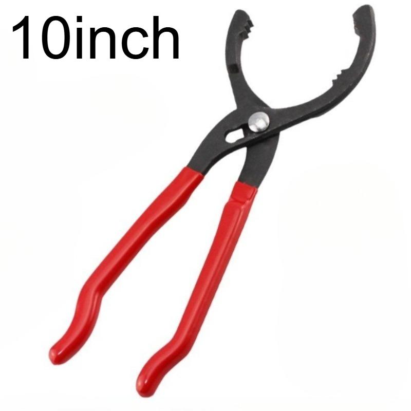 Adjustable Oil Filter Pliers Auto Repair Tool for Oil Change Wrench Head Remover - Tool for Installation And Removal