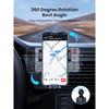 TOPK Verbessertes Hakenclip Auto Halterung FÜR Handy, Lüftungsschlitz Universelle Halterung, Super Stabile Passform für iPhone LKW Smartphones