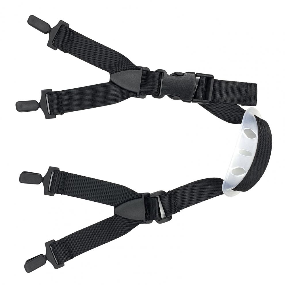 Y-shaped Adjustable Buckle Helmet Removable Hat Chin Strap Safety Helmet Chin Strap with Chin Cup Helmet Accessory