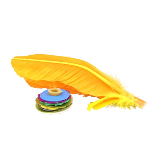 Kick-resistant Funny Multi-color Chinese Shuttlecock for Outdoor Recreation