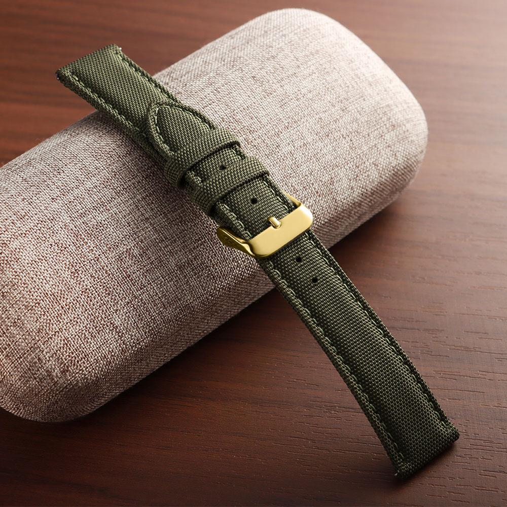 Sailcloth Watch Strap 20mm 22mm for Seiko Band Waterproof Fabric Watchband Quick Release Wristband High Quality Women Men Belt