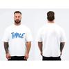 Summer Thavage Muscular Men CBUM Short Sleeve T Shirt CBUM Gym High Quality Pure Cotton Shirt CBUM US Size Oversized Tshirt