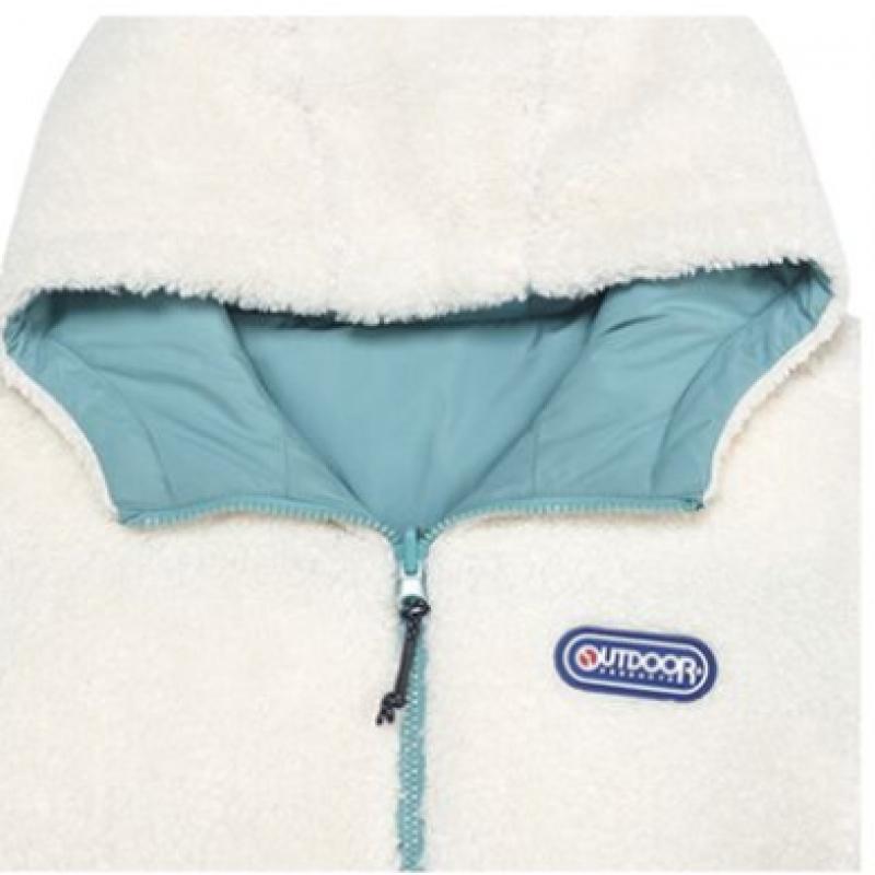 Outdoor Products Kids Fluffy Reversible Eco Padding Jumper Mint Od214odj01 Min
