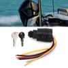 Ignition Key Switch 6 Wire MP41070‑2 17009A2 for Marine Boat Most Outboard Motors