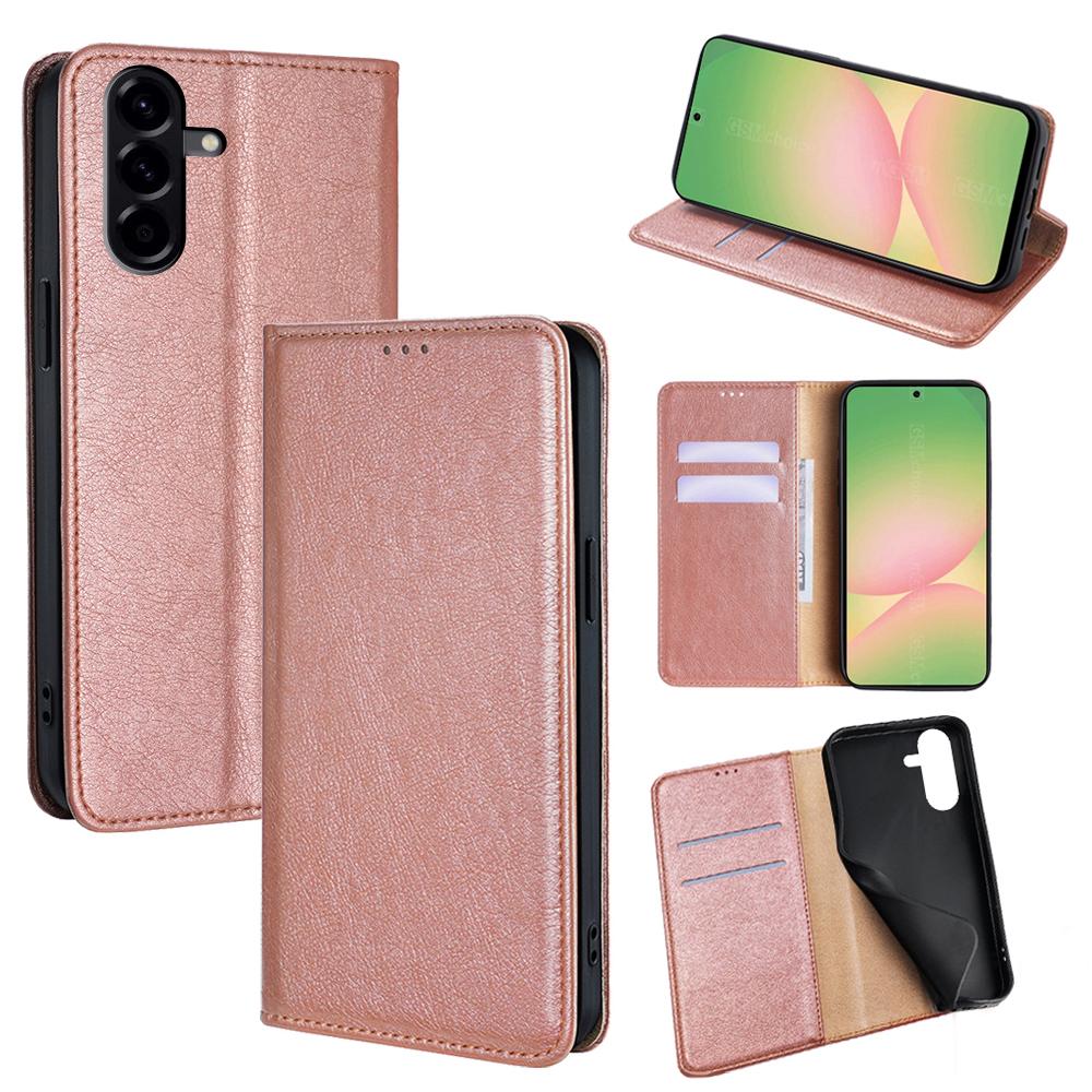 For Samsung Galaxy A56 5G Case Wallet PU Leather Magnetic Auto-Absorbed Phone Cover