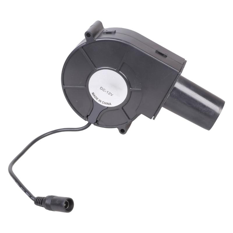 12V Blower Motor 5.5x2.1mm Female Input 5500RPM For Electronic Cooling Metal Smelting And Camping Furnaces Cooking Stove