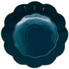 Abay Nordic Gold Rim Ceramic Lace Serving Bowl