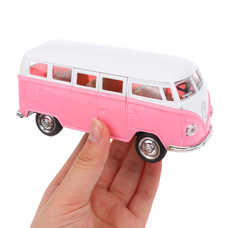 1:32 Bus Alloy Diecasts Toy Pull Back Car Models Metal Vehicles Classical Buses Pull Back Collectable Toys For Children Gifts
