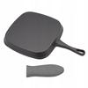 Patelnia grillowa żeliwna 24x24cm BRUNBESTE BB-2668