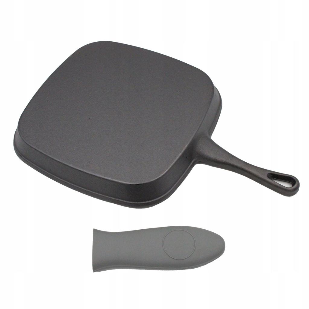 Patelnia grillowa żeliwna 24x24cm BRUNBESTE BB-2668