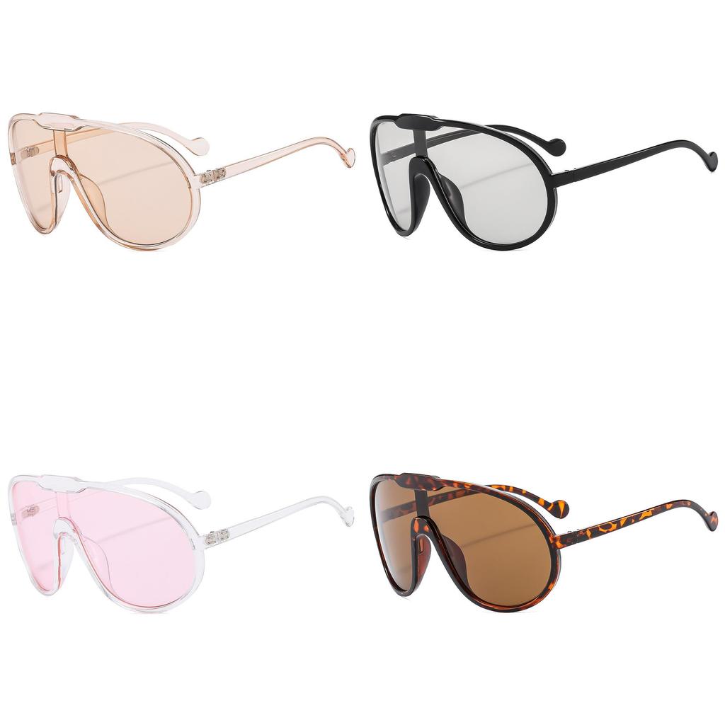 Y2k Oversized Full Frame Sunglasses For Men Women Uv400 Windproof Outdoor Fashion