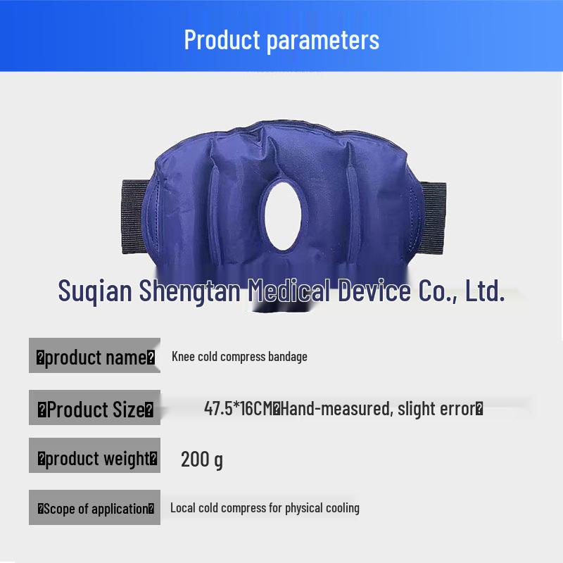 Multi-use Hot & Cold Gel Knee Pad for Sprains and Post-op Care