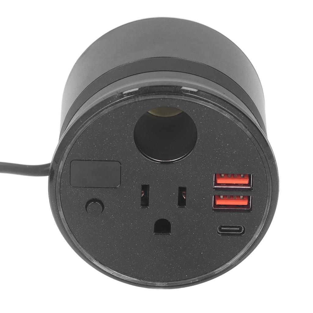 Power Inverter DC 12V To AC 110V Modified Sine Wave Car Plug Adapter Outlet Converter with US Outlet