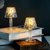 Creative Crystal LED Table Lamp Mini Night Light Bedroom Dorm Bedside Atmosphere Light Desktop Decorative Ornament