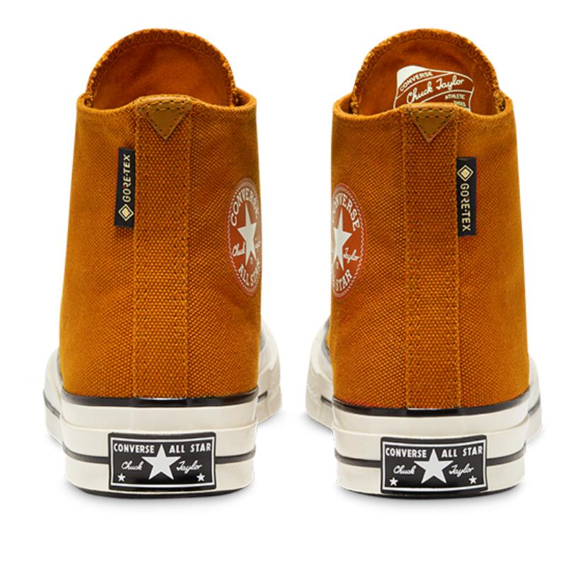 Converse 1970s Chuck Taylor All Star Gore-Tex Vintage Comfortable High Top Espadrilles Unisex Tawny