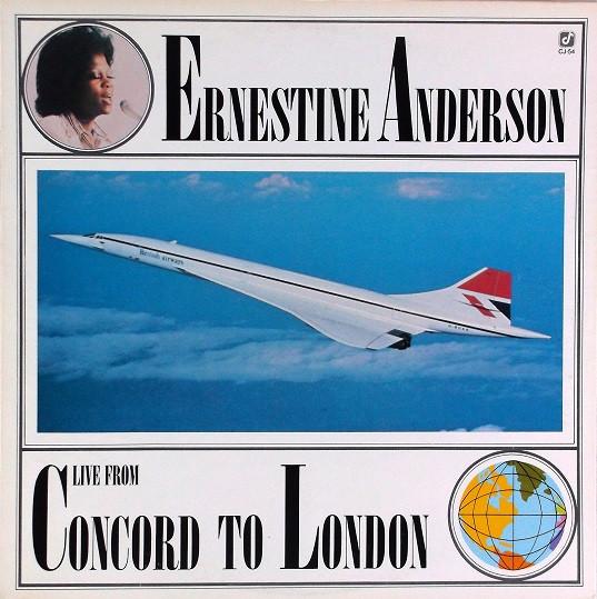 

LP Record ERNESTINE ANDERSON Live From Concord To London CJ54 CONCORD JAZZ 1978 US Jazz Used