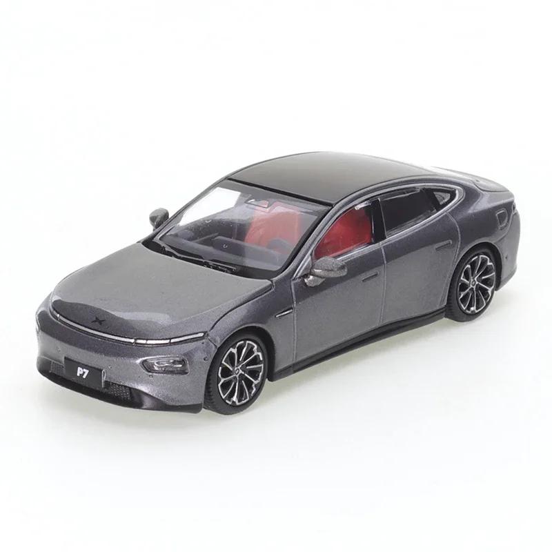 XCarToys 1/64 XPENG P7 New Energy Elektro-Legierung Druckguss Modellauto Freunde Geschenke Sammlerstücke Kinder Weihnachtsgeschenk Spielzeug für Jungen