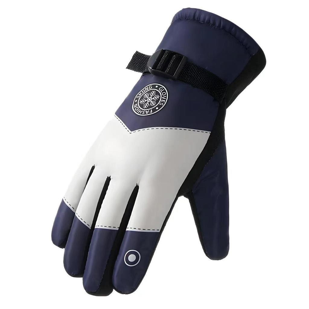 Waterproof Windproof Thermal Ski & Motorcycle Gloves - Anti-Slip, Thick Winter Riding Gear
