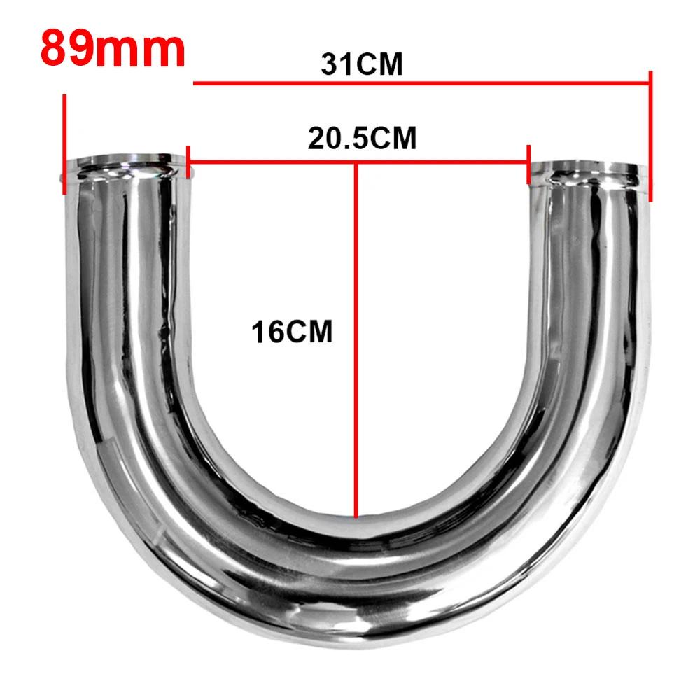 Universelles L-S-Typ-Aluminiumrohr 76mm 89mm 3 Zoll 3,5 Zoll Kaltluftansaugrohr für Rennwagen Turbo Hoher Durchfluss 0/45/90/180 Grad