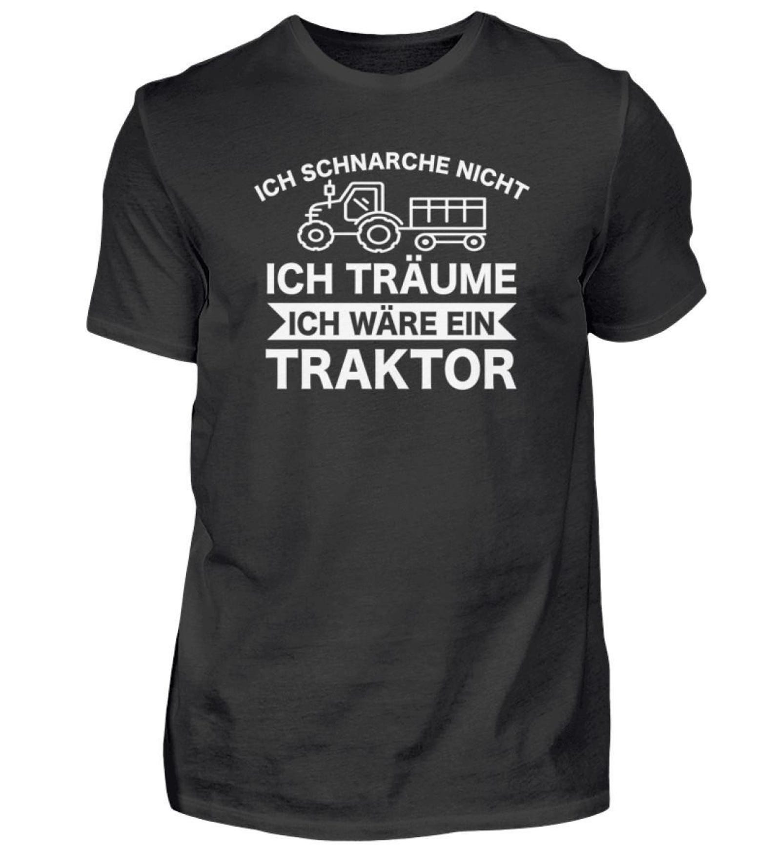 I Dream I Was A Tractor Shirt, Farm, Agriculture Gift, Funny Farmer T-Shirt, Harvest Humor, Tractors L