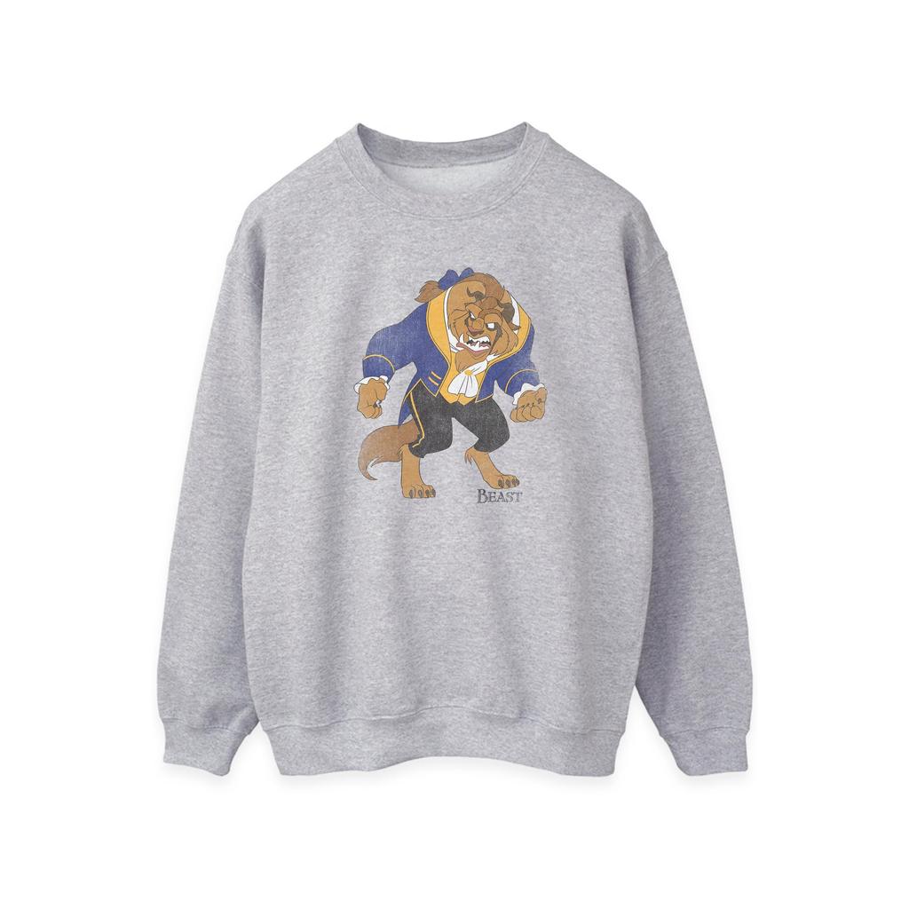 Beauty And The Beast Womens/Ladies Classic Heather Sweatshirt