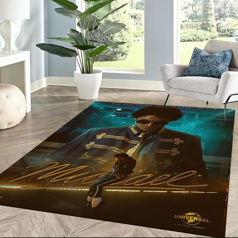 Michael Jackson 201 Floor Mat Perfect for Hallway Balcony Foyer Living Rooms Anti-slip Rug Office home decor Perfect Birthday/Christmas Gift Idea