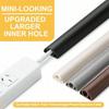 1PC 1/3M Floor Cord Cover Sheaths PVC Flexible Electrical Conduit Cable Protectors Self-adhesive Cable Hiders for Floors