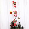 Climbing Ladder Santa Claus Climbing Rope Multi-person Ladder Christmas Toy Gift Decorative Ornament Scene Decoration Polyester