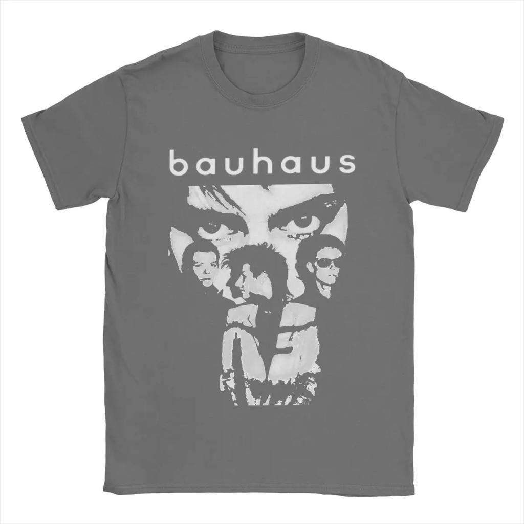 Men T-Shirt Bauhaus Funny Cotton Tee Shirt Short Sleeve T Shirts Round Collar Tops Gift Idea