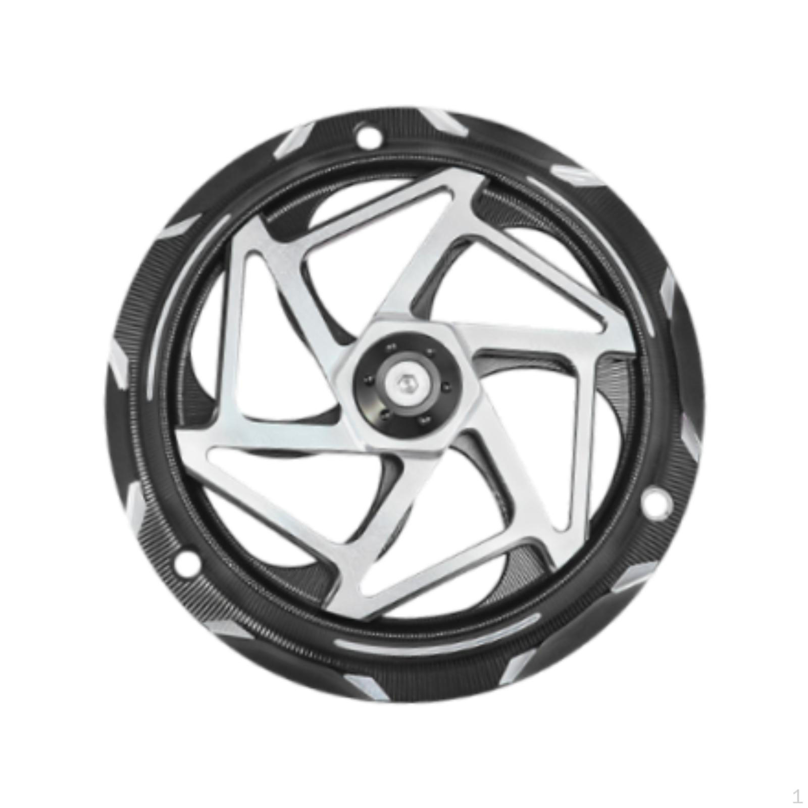 

Fan Protector Cover Round for 150/sprint 150 3 Holes Aluminum Alloy Spare Part Lightweight чорний