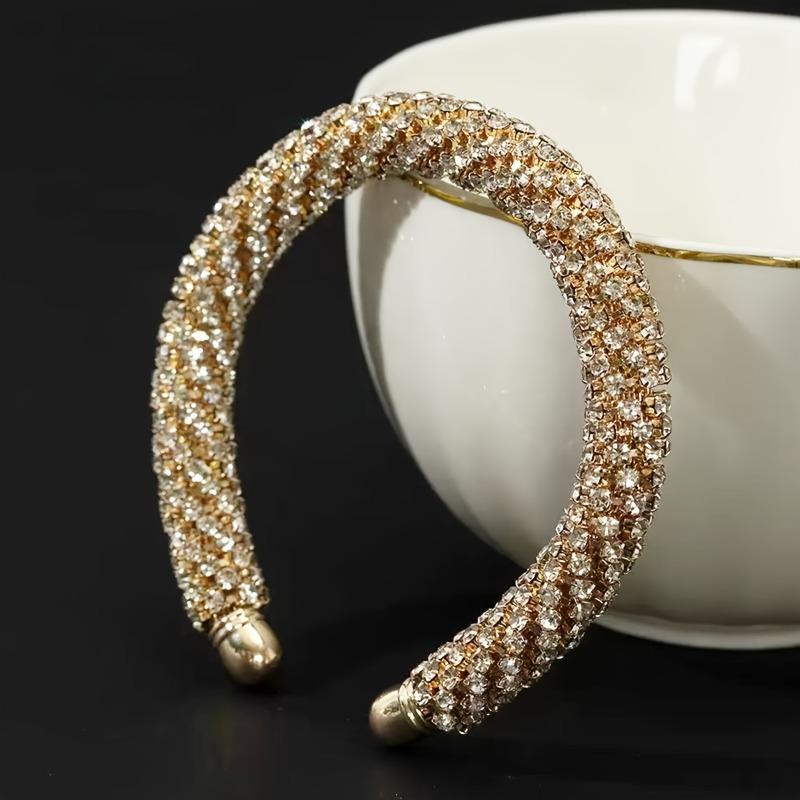 1 Shiny Rhinestone Wrap Bracelet