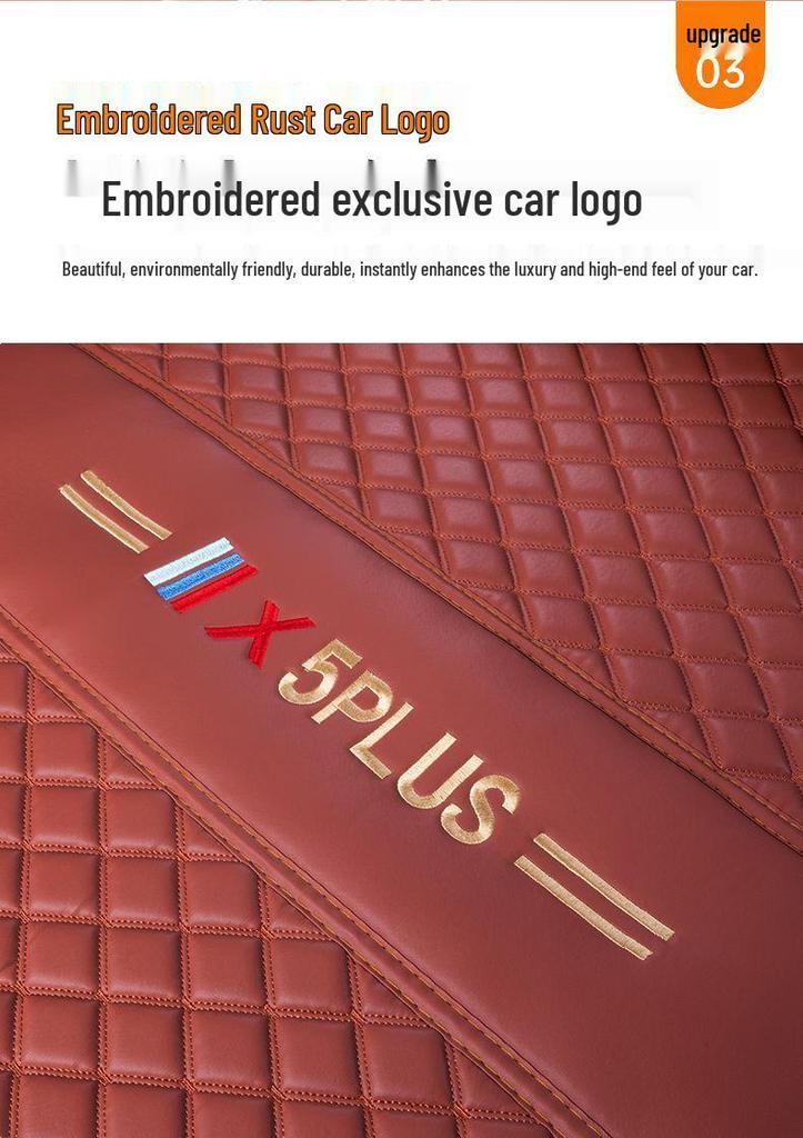 Compatible Trunk Mat for 26 Changan Second-Gen X5Plus Models - Custom Interior Tail Box Mat