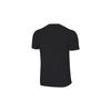 Reebok Solid Color Basic Logo Print Slim Fit Round Neck Short Sleeve T-Shirt Unisex Tops Black GR8487