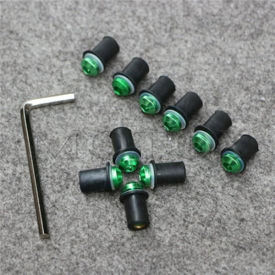 Мотоцикл Лобовое стекло Болты Болт Для CB 400 CBR 300R CB650R Зеленый