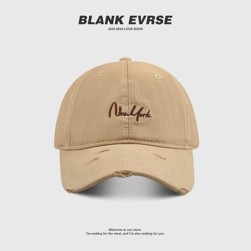 New Baseball Cap Autumn and Winter Big Head Circumference Showing Face Small Hat Men's and Women's Fashion Casual Versatile Cap