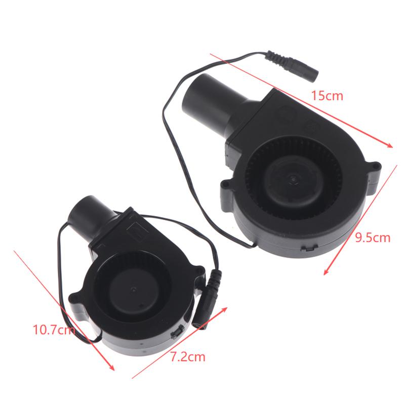 7530 9733 Blower Fan Barbecue Silent Fan Air Blower Picnic Grill Wood Stove Cooking Accessories
