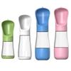 Dog Water Bottle For Small Medium Dogs Cat Portable Puppy Drinking Food Feeder Outdoor 2 In 1 Water Cup French Bulldog Supplies
